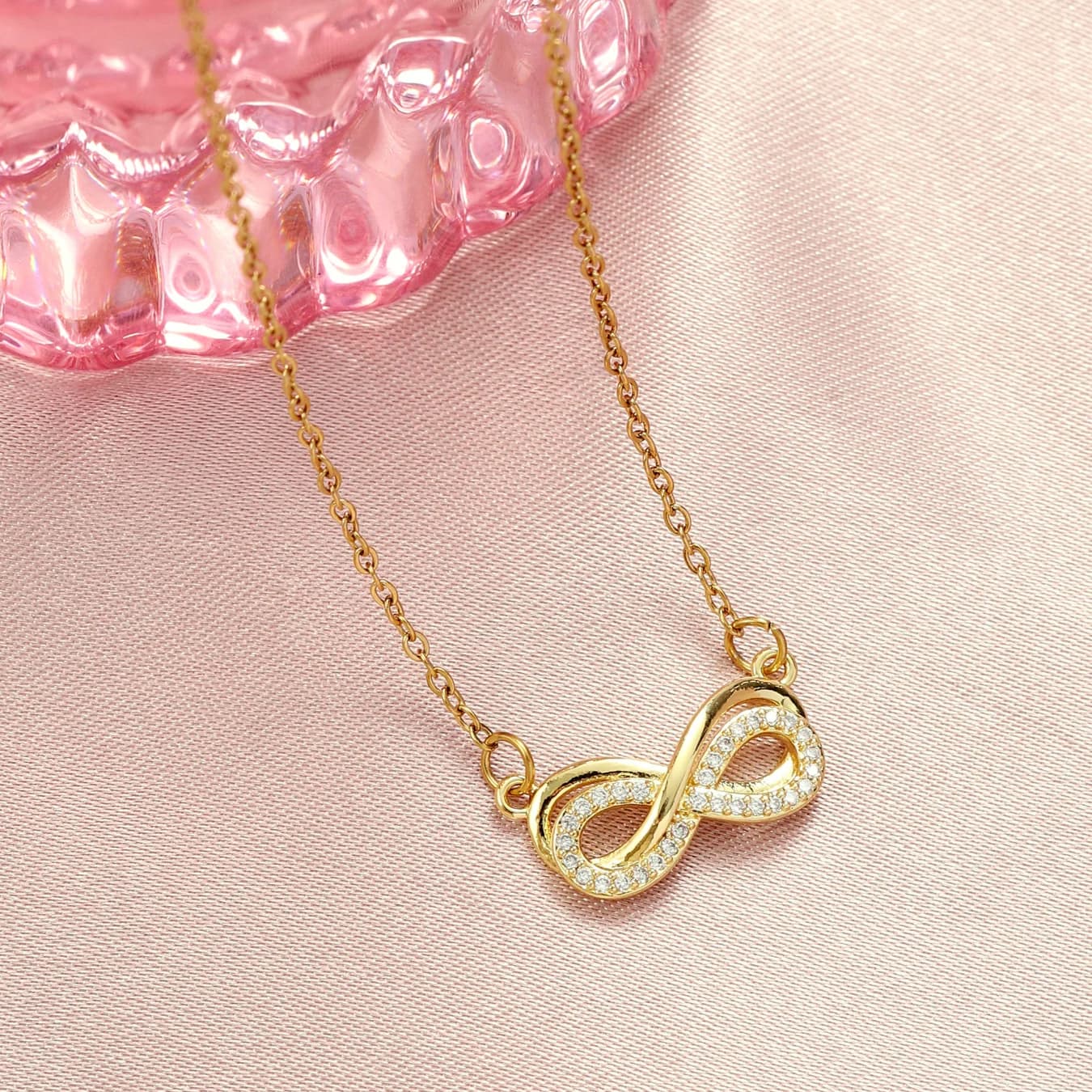 Women's Endless Infinity Necklace