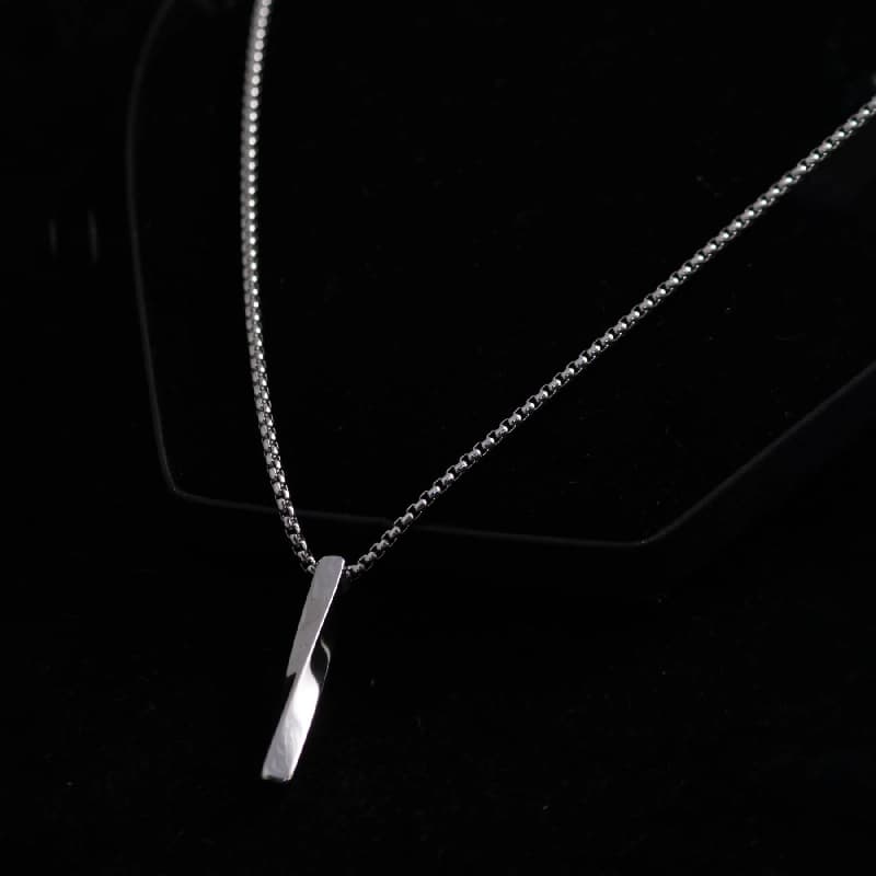 Men's Collier Silver Chain