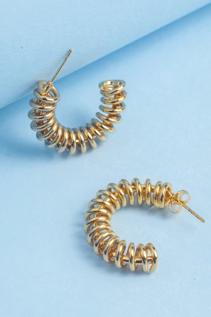 Women's Gold Casual Earrings