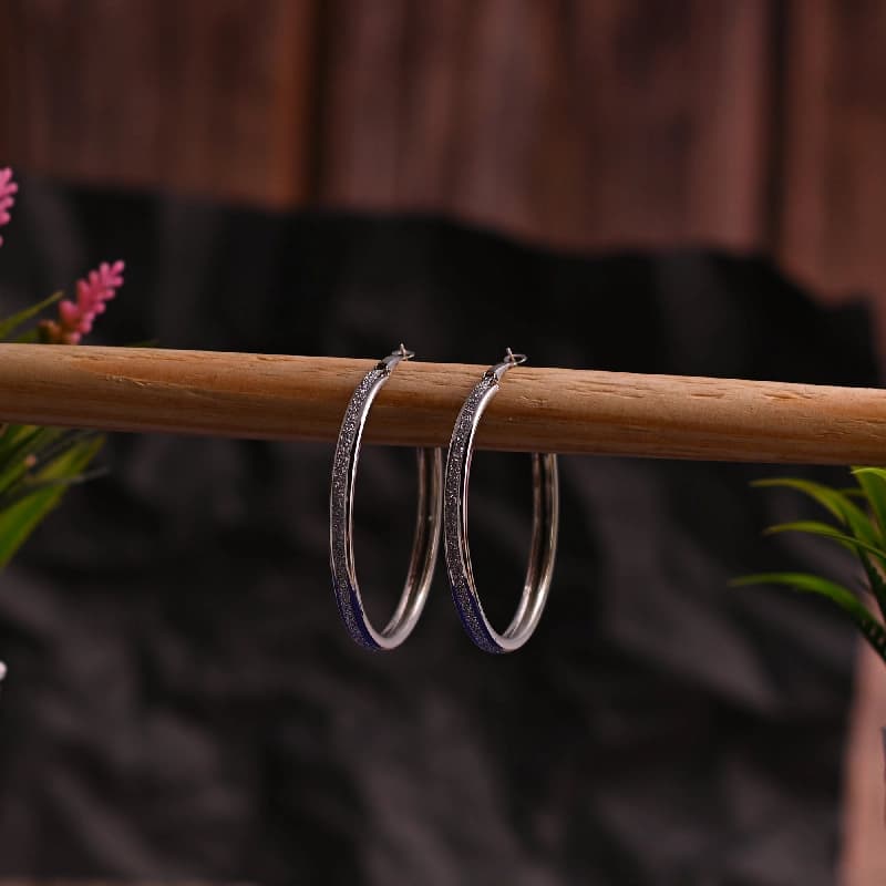 Women's Silver Casual Earrings