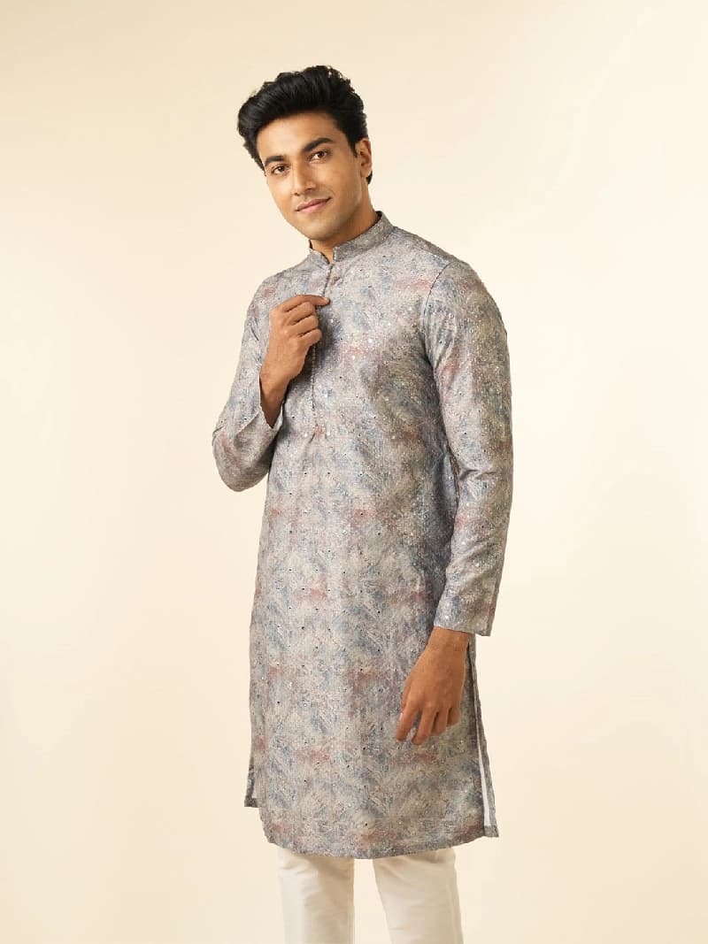Men's Green Festive Kurta