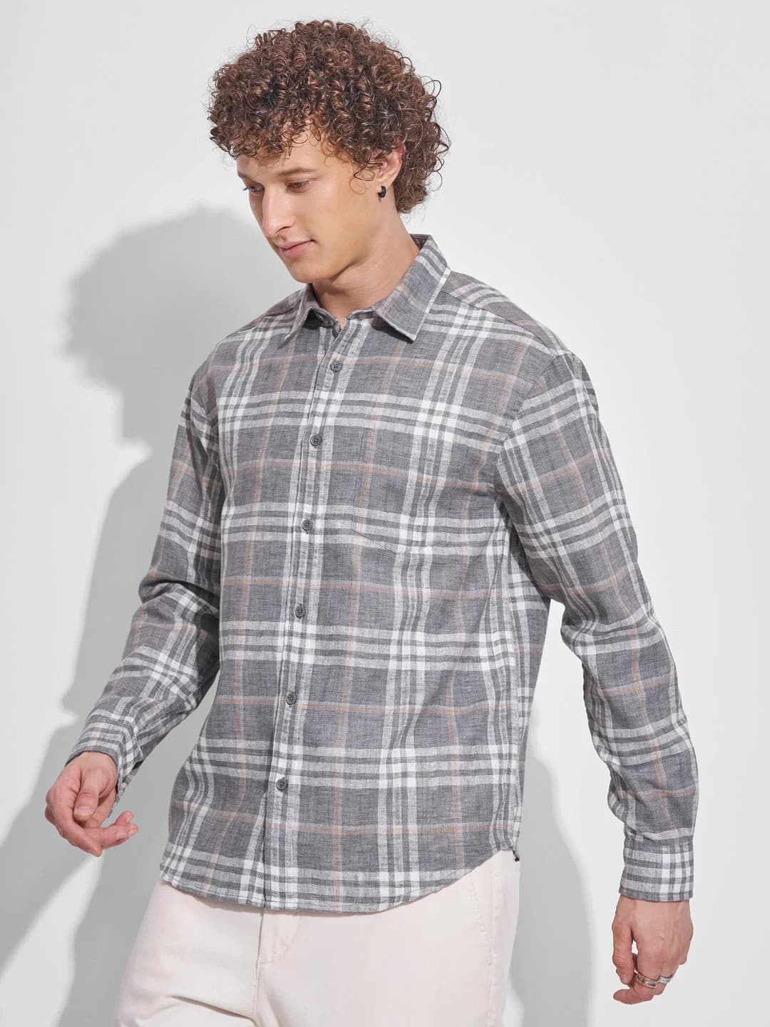 Men's Multicolor Casual Printed Regular Fit Shirt