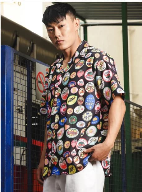 Unisex Multicolor Casual Regular Fit Shirt