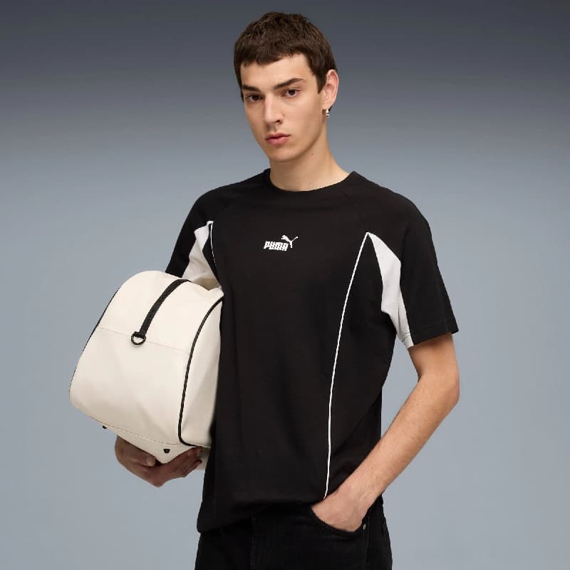 Men's Black Casual Regular Fit Tshirt