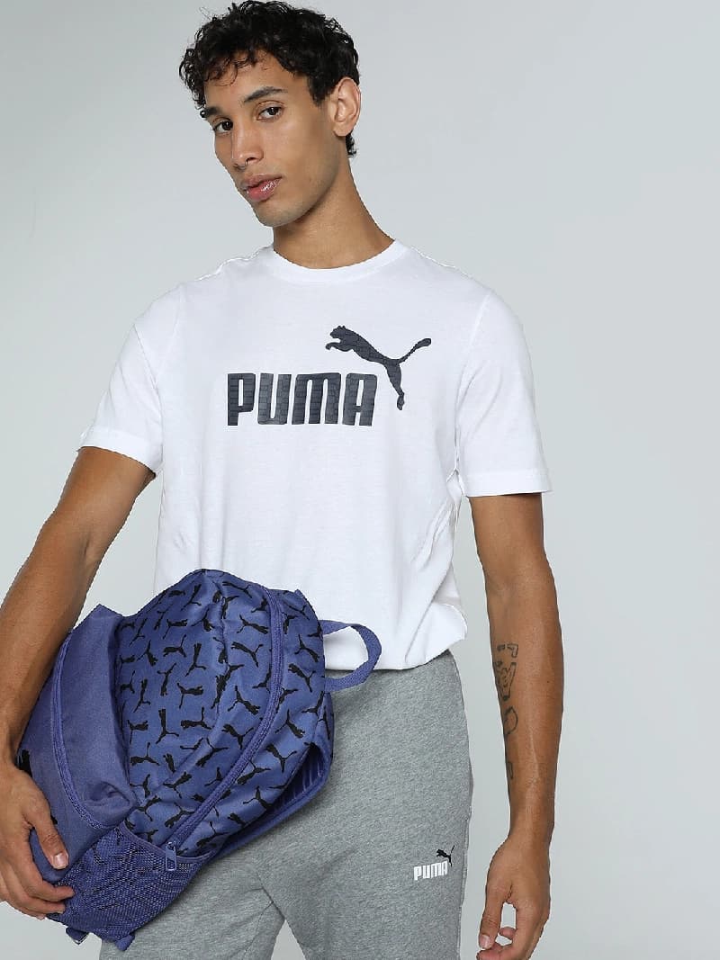 Men's White Casual Regular Fit Tshirt