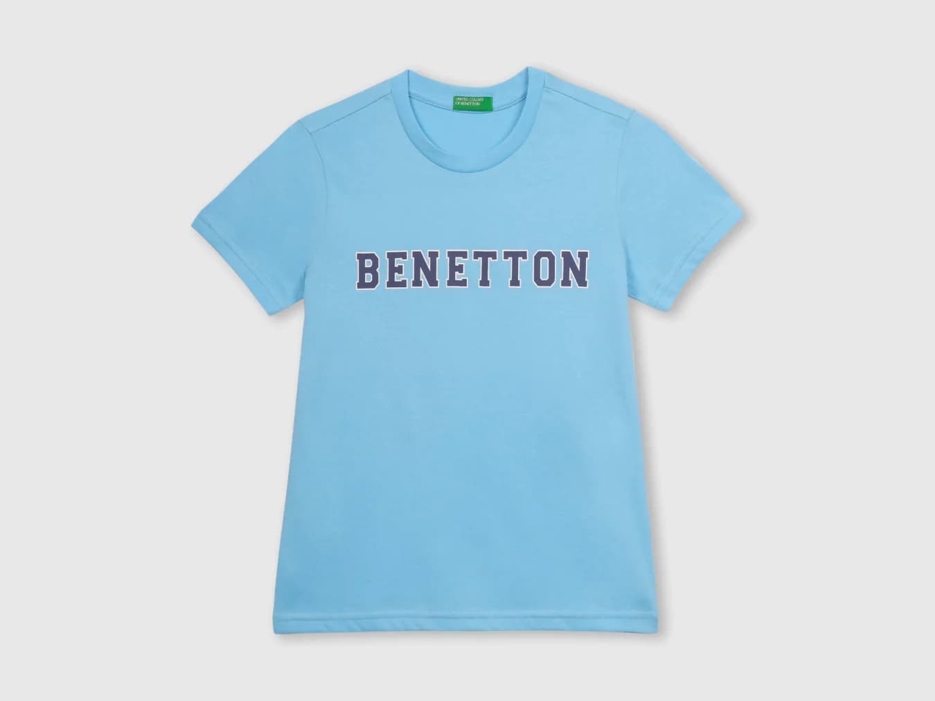 Boys Blue Casual Regular Fit Solid Half Sleeves Tshirt