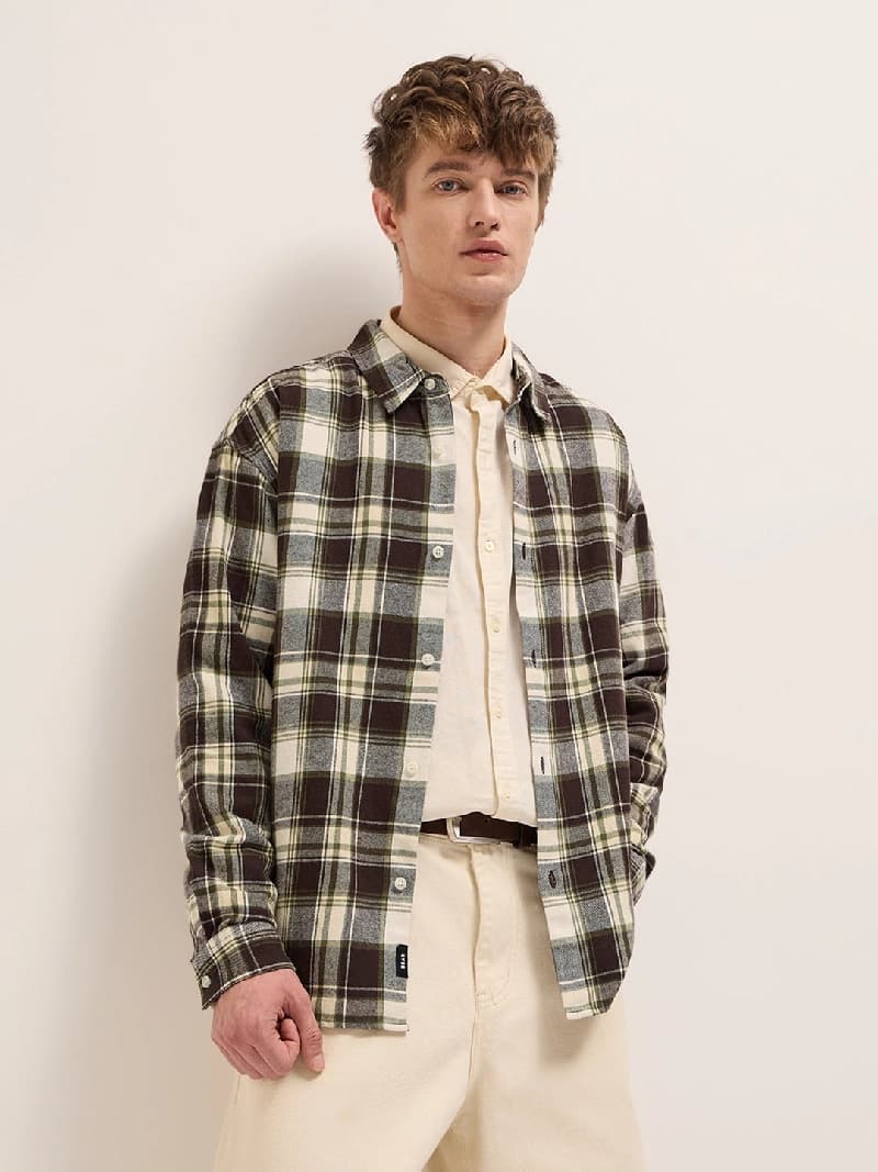 Men's Multicolor Casual Checked Regular Fit Shirt