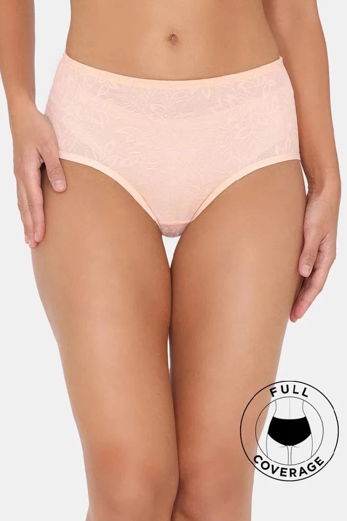 Women's Skin Spacer High Rise Medium Coverage Hipster Panty