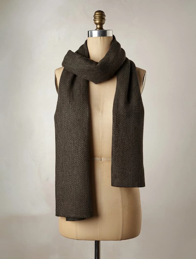 Women's Black Woollen Softness Stole