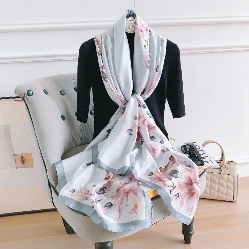 Women's Multicolor Casual Printed Scarve