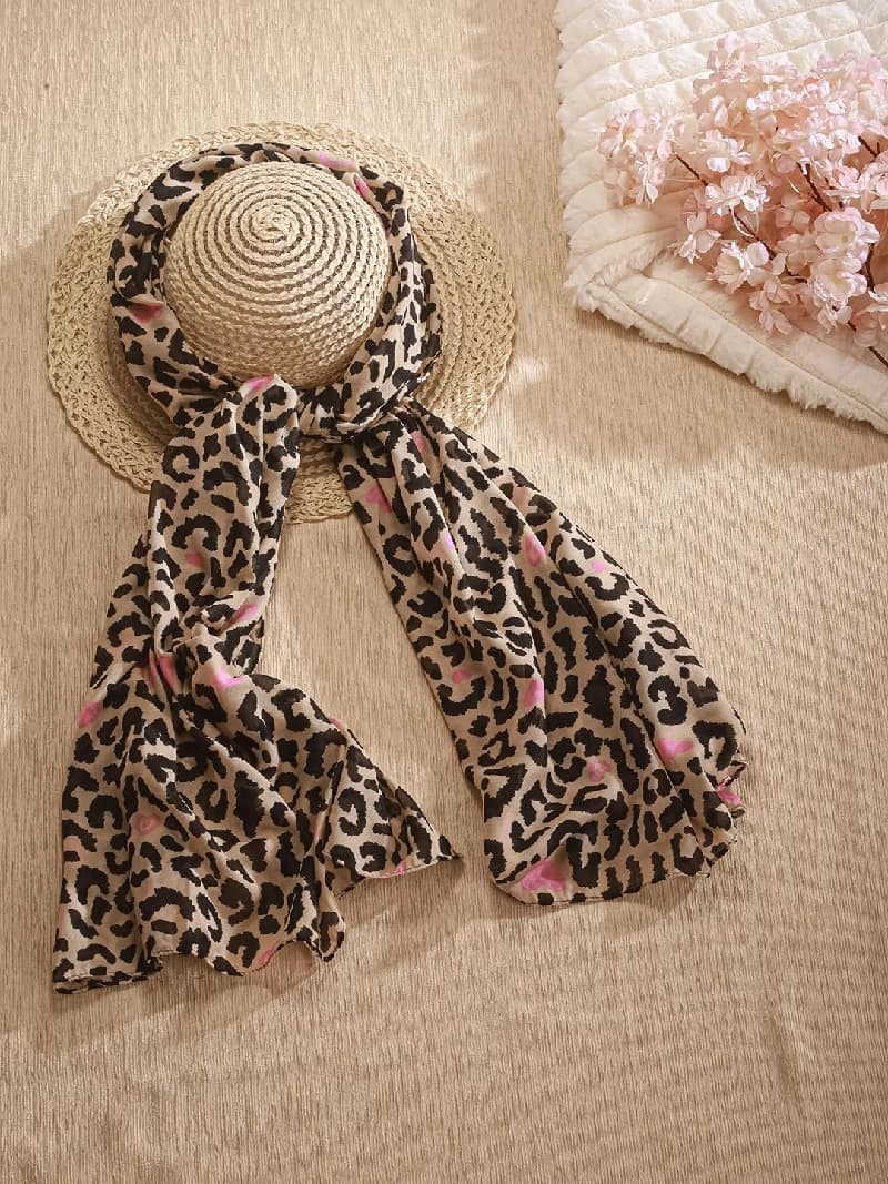 Women's Multicolor Casual Printed Scarve