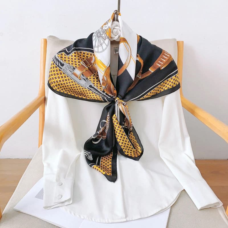 Women's Multicolor Casual Printed Scarve