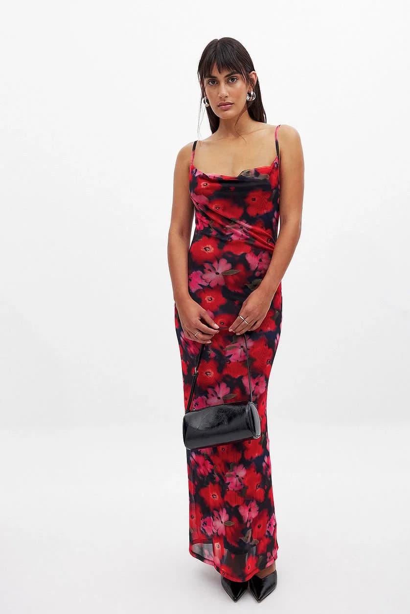 Women's Multicolor Casual Printed Skinny Fit Dress