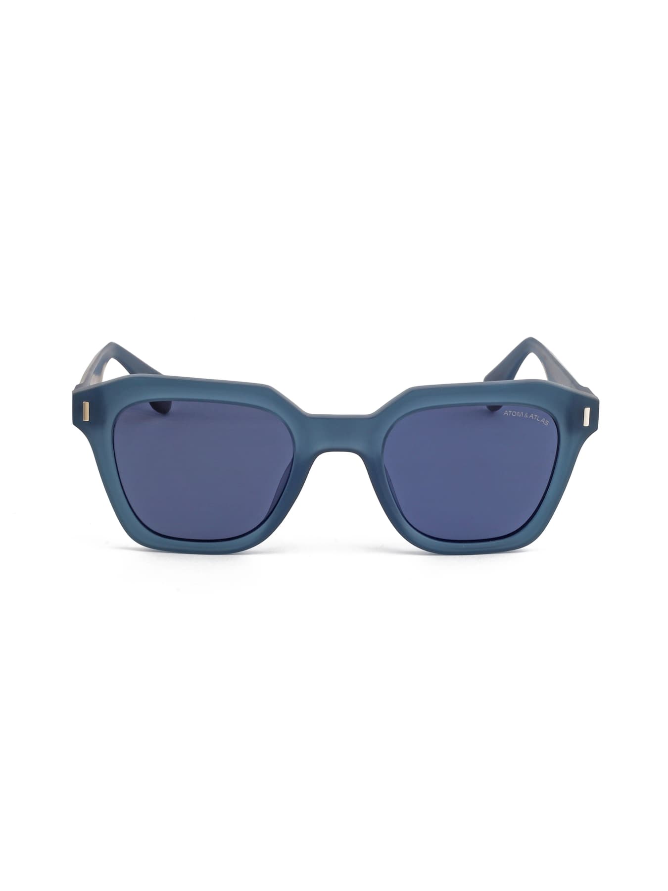 Unisex Blue Polarised Lens Square Sunglass Mellow Edge Series