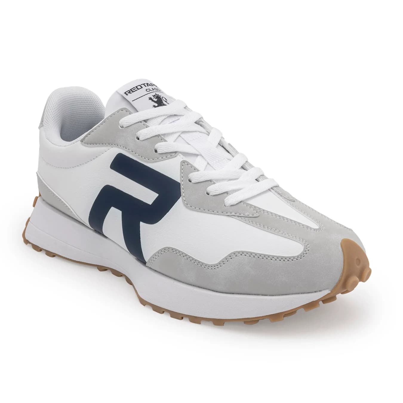 Men's White Casual Soothing Insole & Impact Resistant Comfort Sneakers