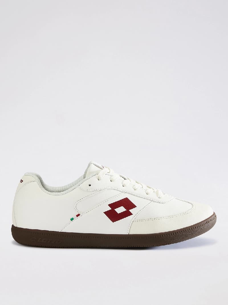 Men's Casual Synthetic leather Mavin Court White Sneakers