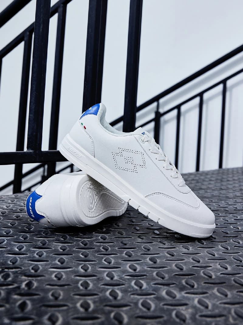 Men's Casual Synthetic leather Impulso Citta White Sneakers