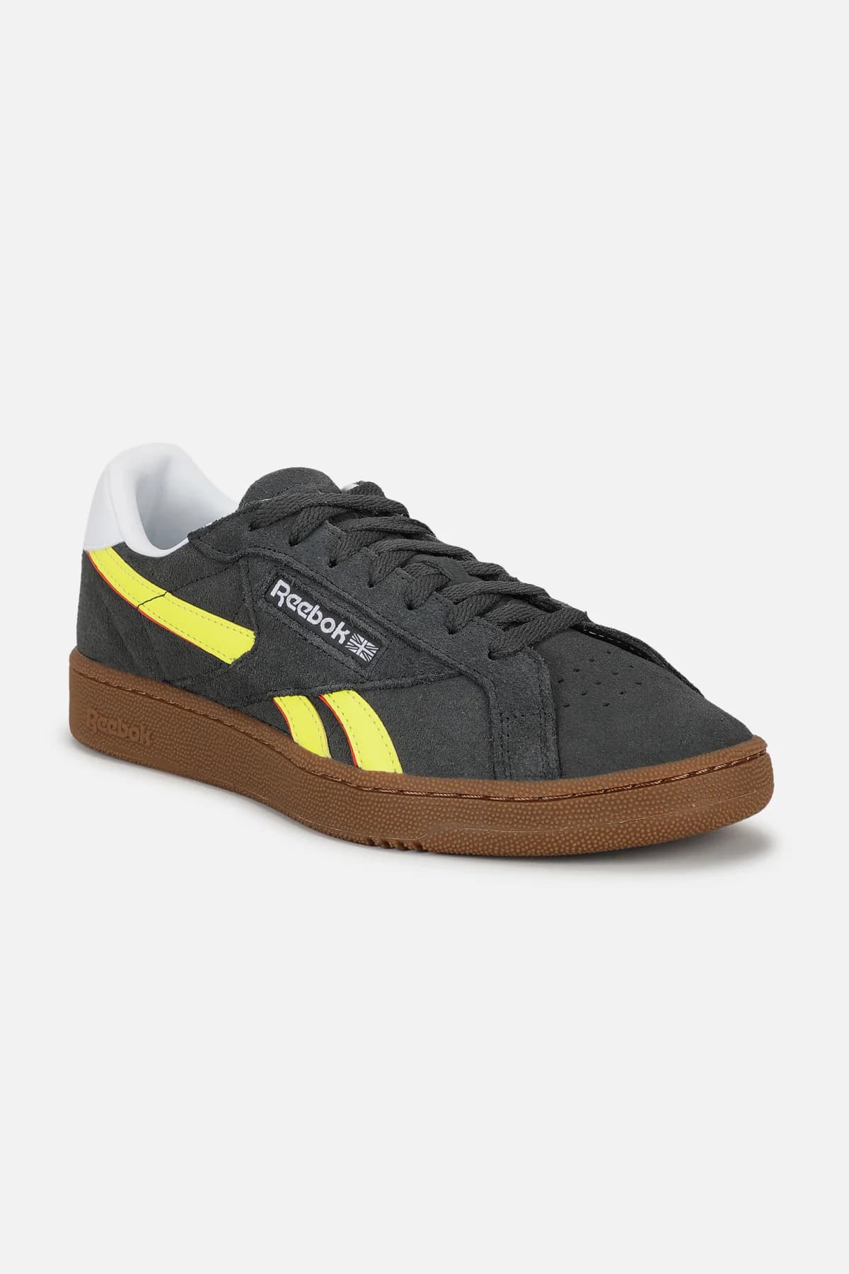 Unisex Black Outdoor Suede Leather Club C Grounds UK Walking Shoes