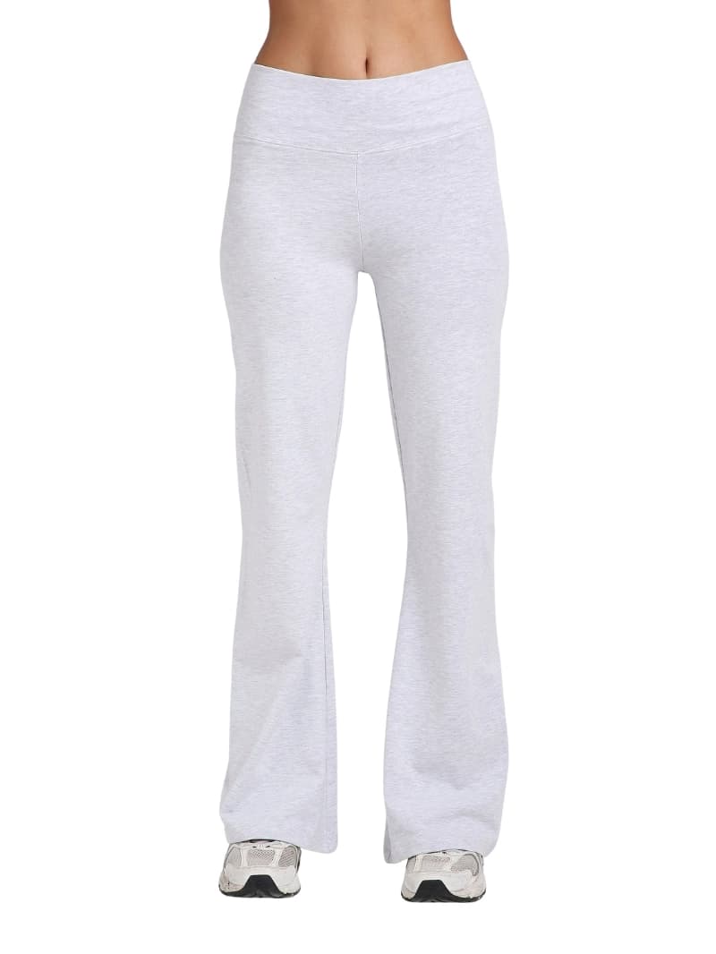 Women's Grey Casual Solid Regular Fit Legging