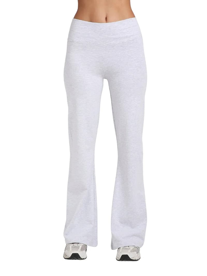 Women's Grey Casual Solid Regular Fit Legging