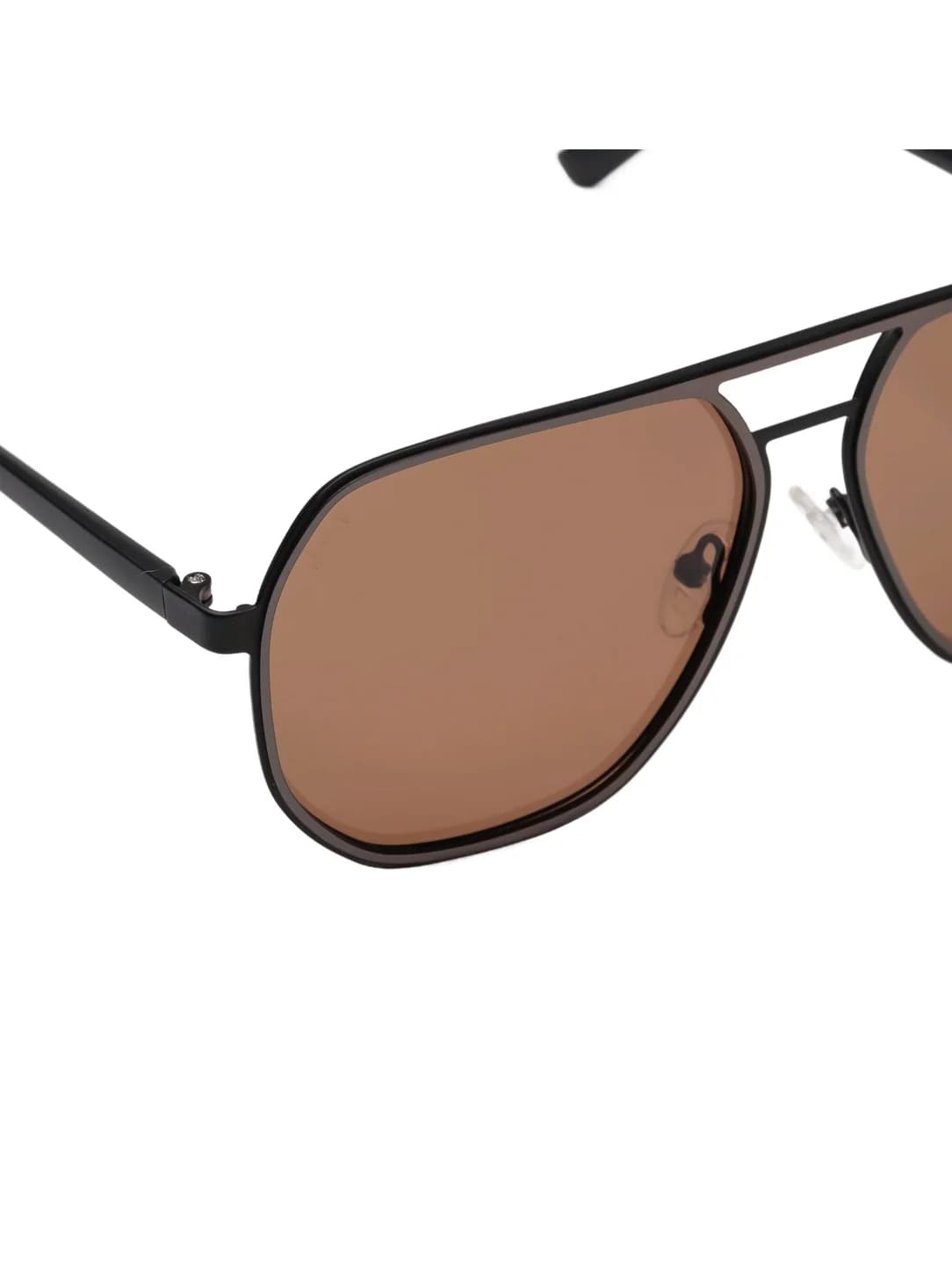 Unisex Brown Casual Wayfarer Sunglass