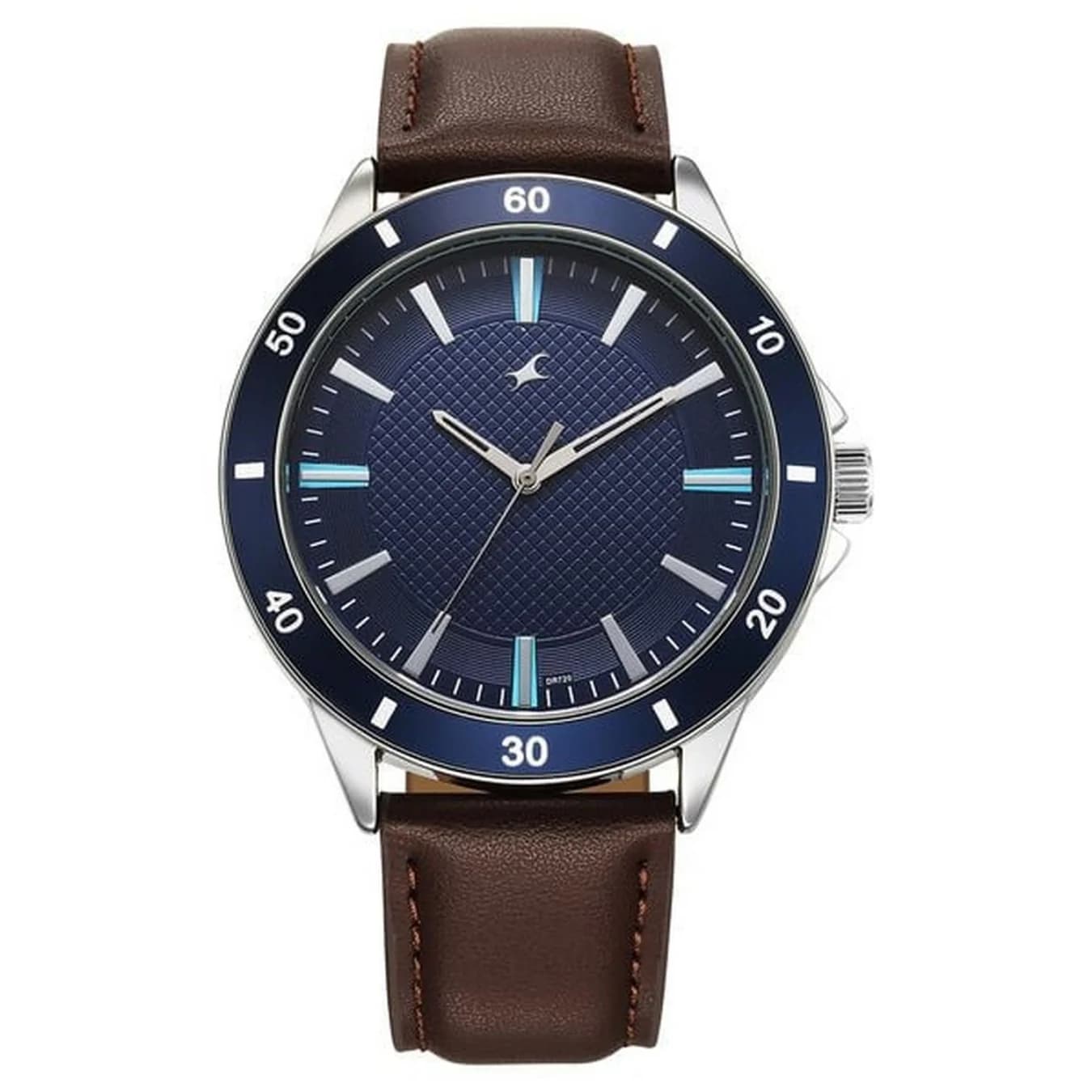 Men's Blue X Special Edition Quartz Dial Leather Analog Watch