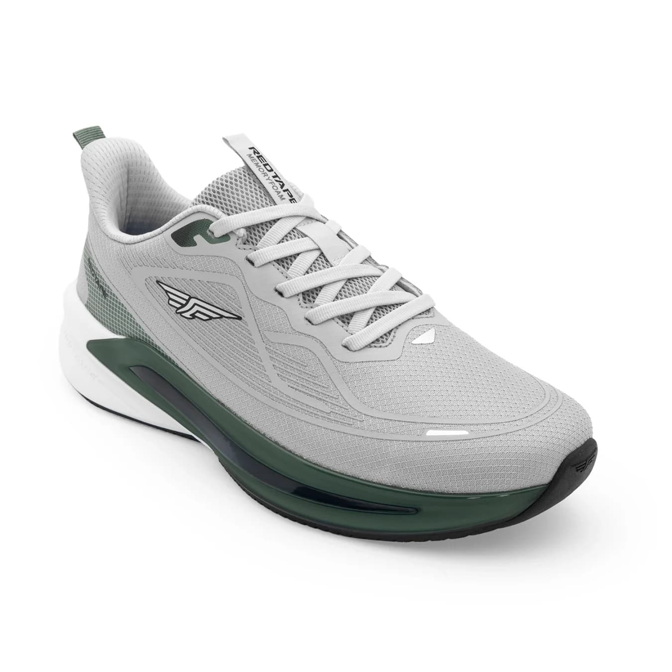 Men's Grey Round Toe Outdoor Walking Sport Shoes