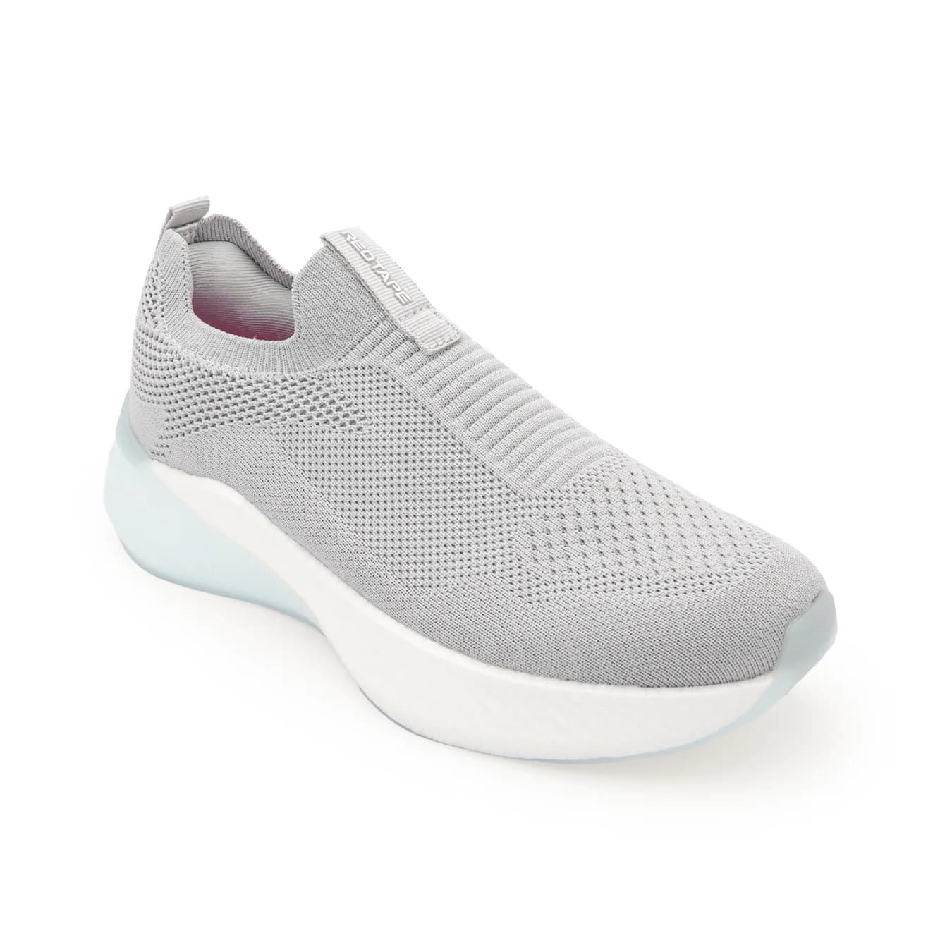 Women's Grey/Light Blue Round Toe Outdoor Walking Sport Shoes