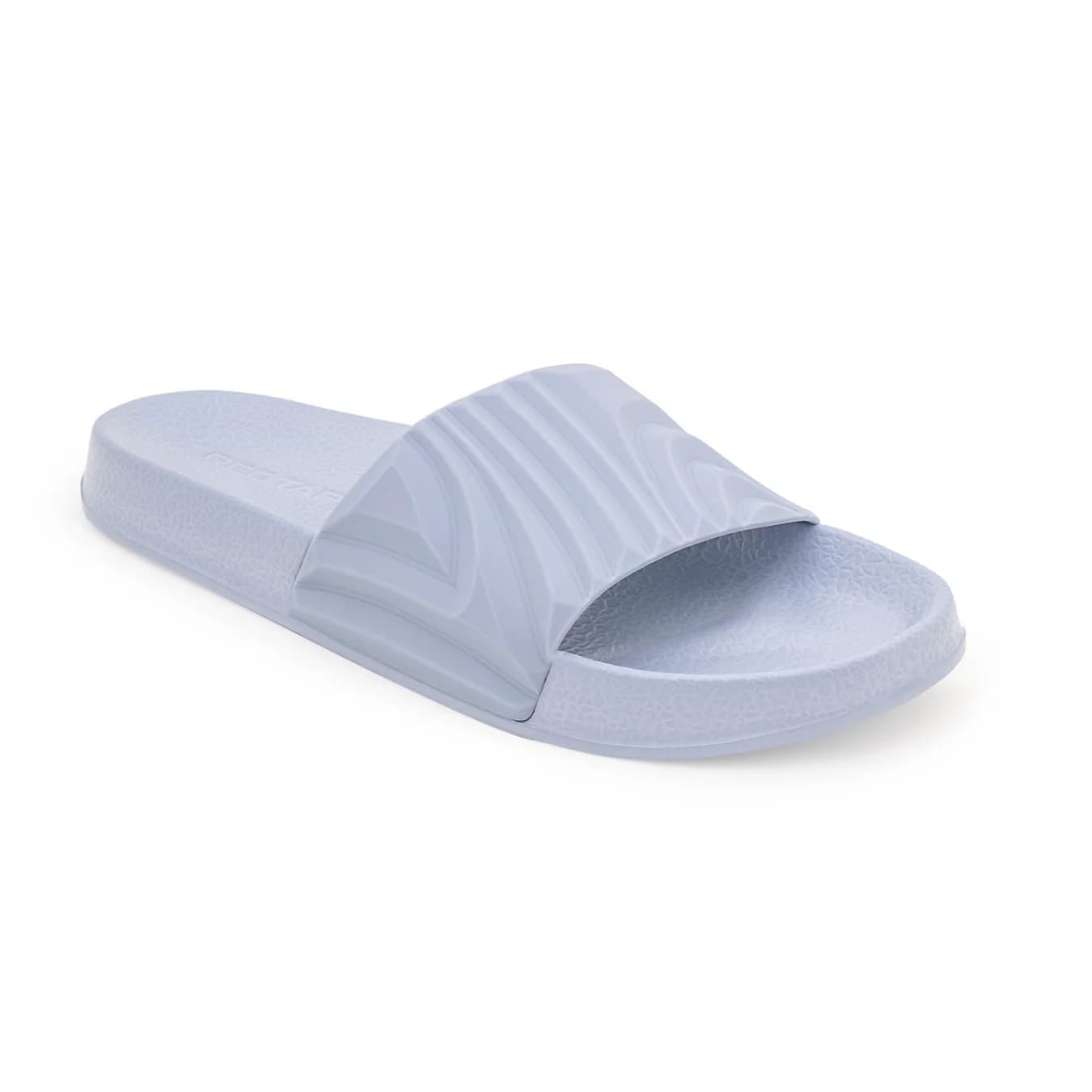 Women's Pastel Lavender Round Toe Casual Slides