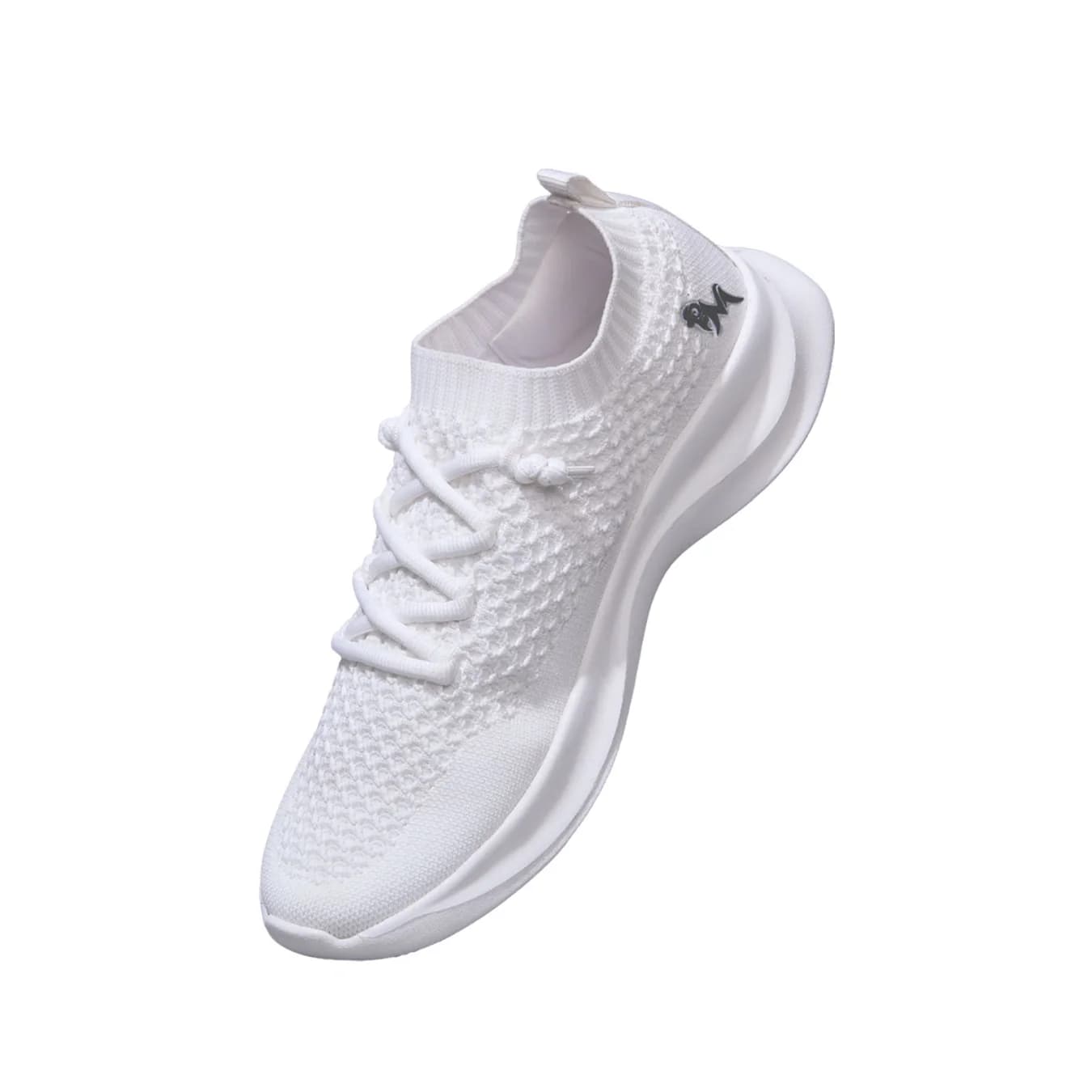 Men's All White-Pr Casual Mesh Walking Sneakers