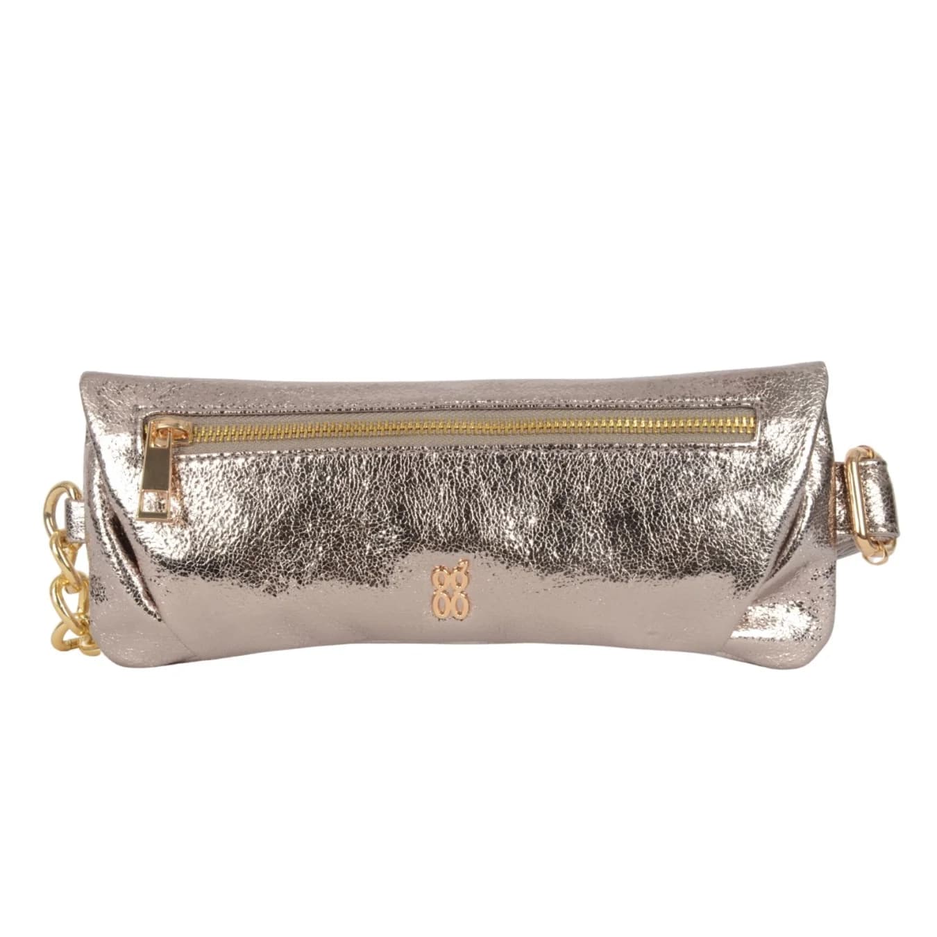 Women's Gold Casual Single Handle Crossbody Bag
