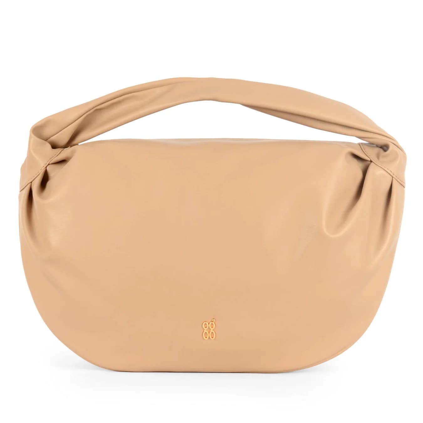 Women's Beige Casual Single Handle Shoulder Bag