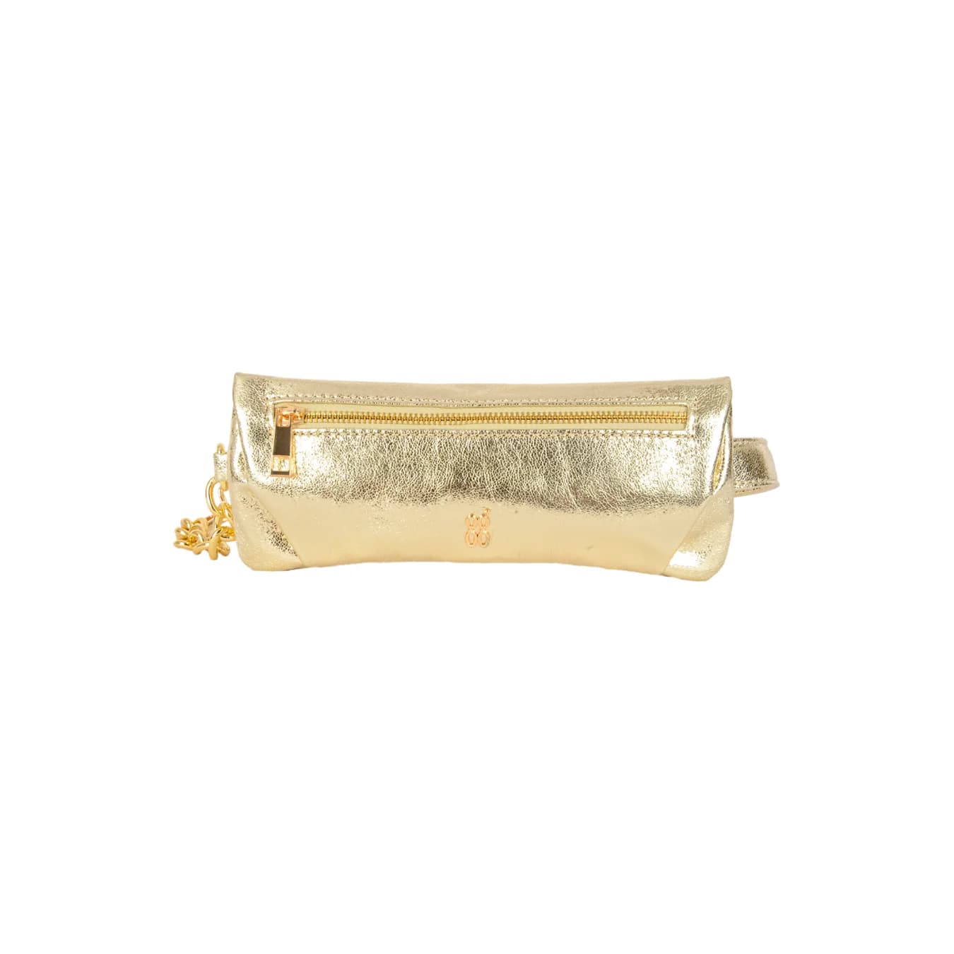 Women's Gold Casual Single Handle Crossbody Bag