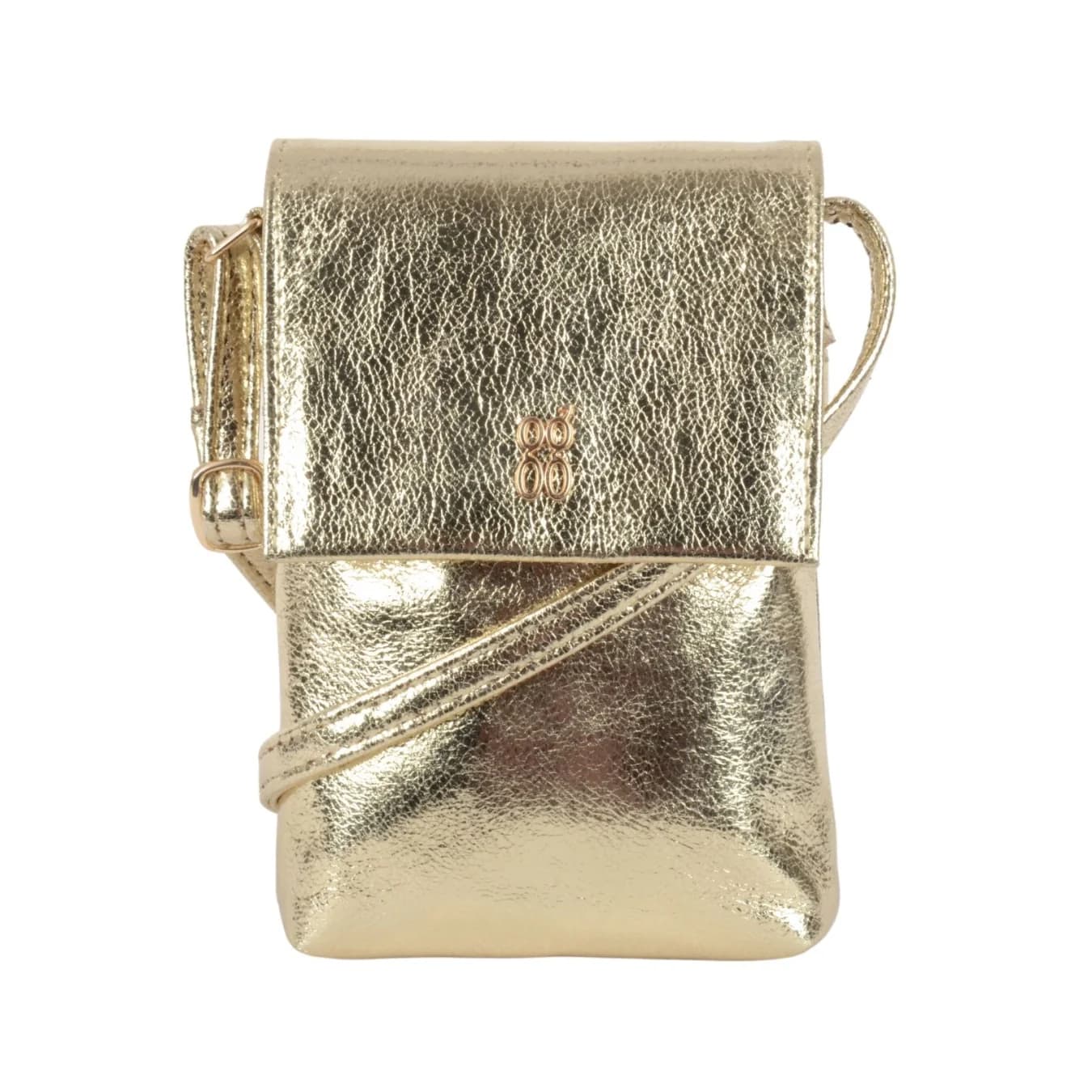 Women's Gold Casual Single Handle Shoulder Bag