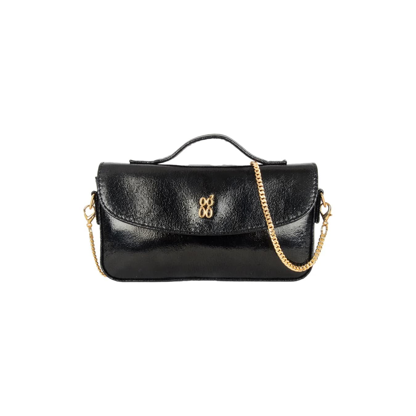 Women's Black Casual Single Handle Satchel