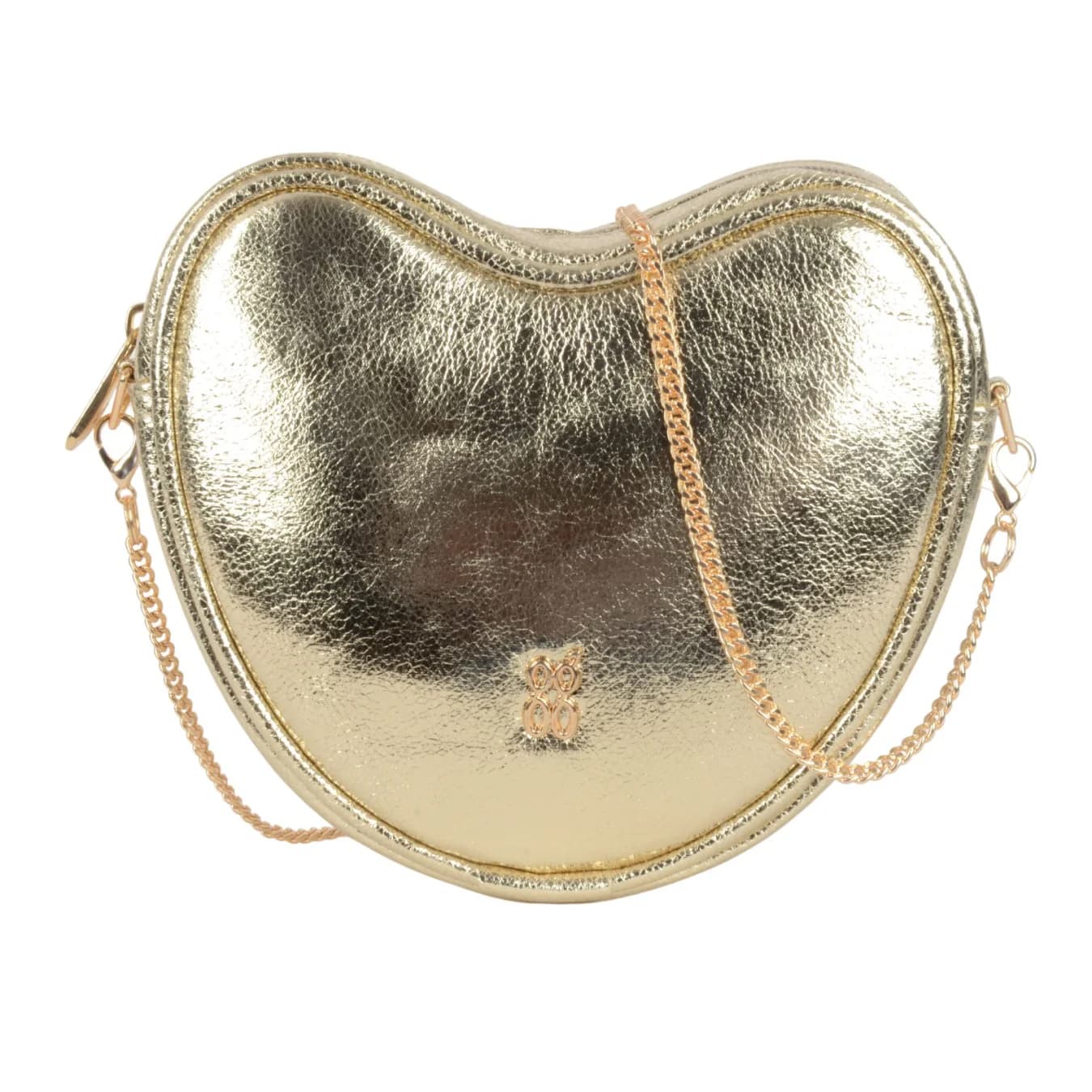 Women's Gold Casual Single Handle Sling Bag
