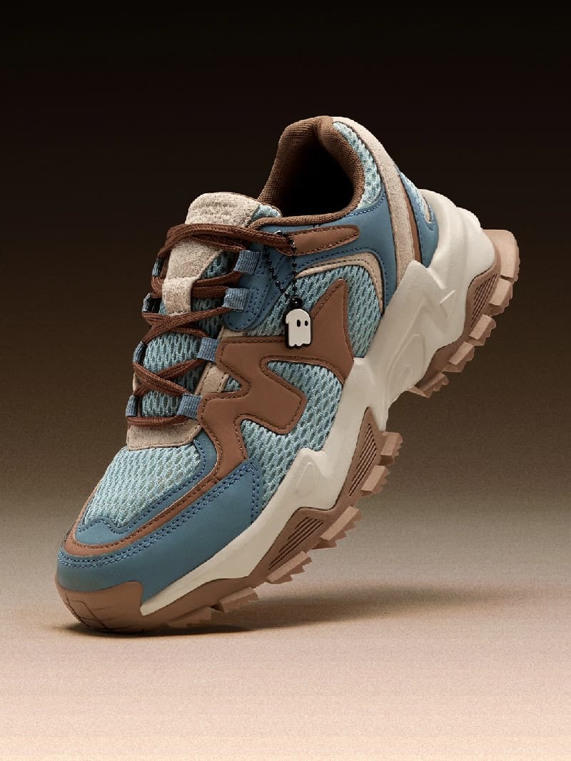 Men's Blue Casual Fumes NX- Oasis Low Top Sneakers