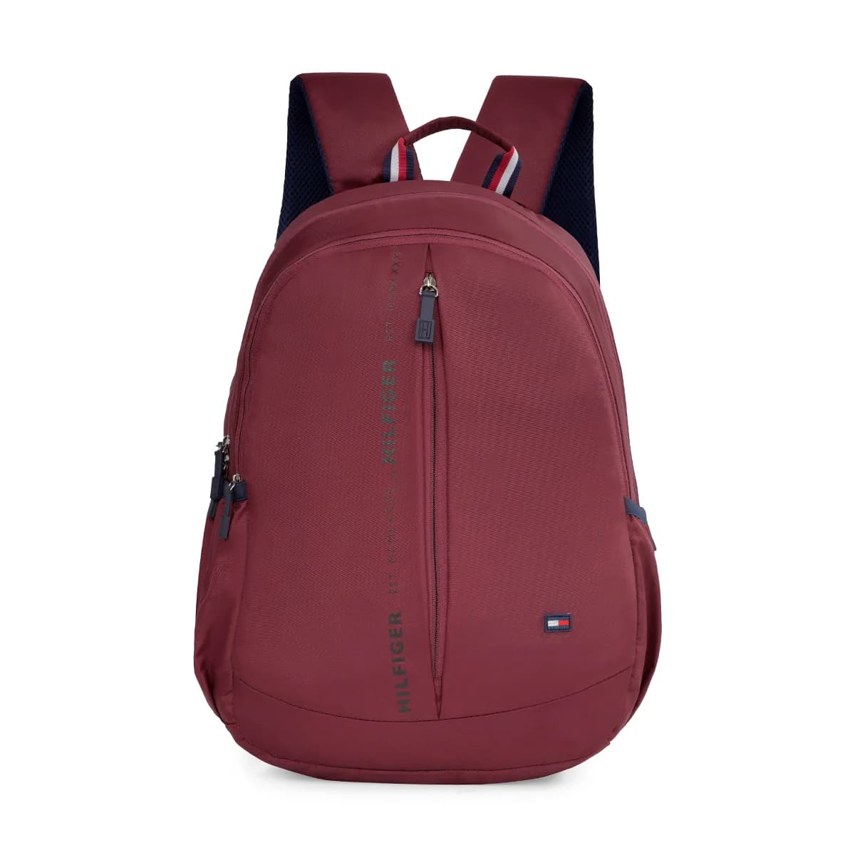 Unisex Red Smart Casual Printed Polyester Backpack