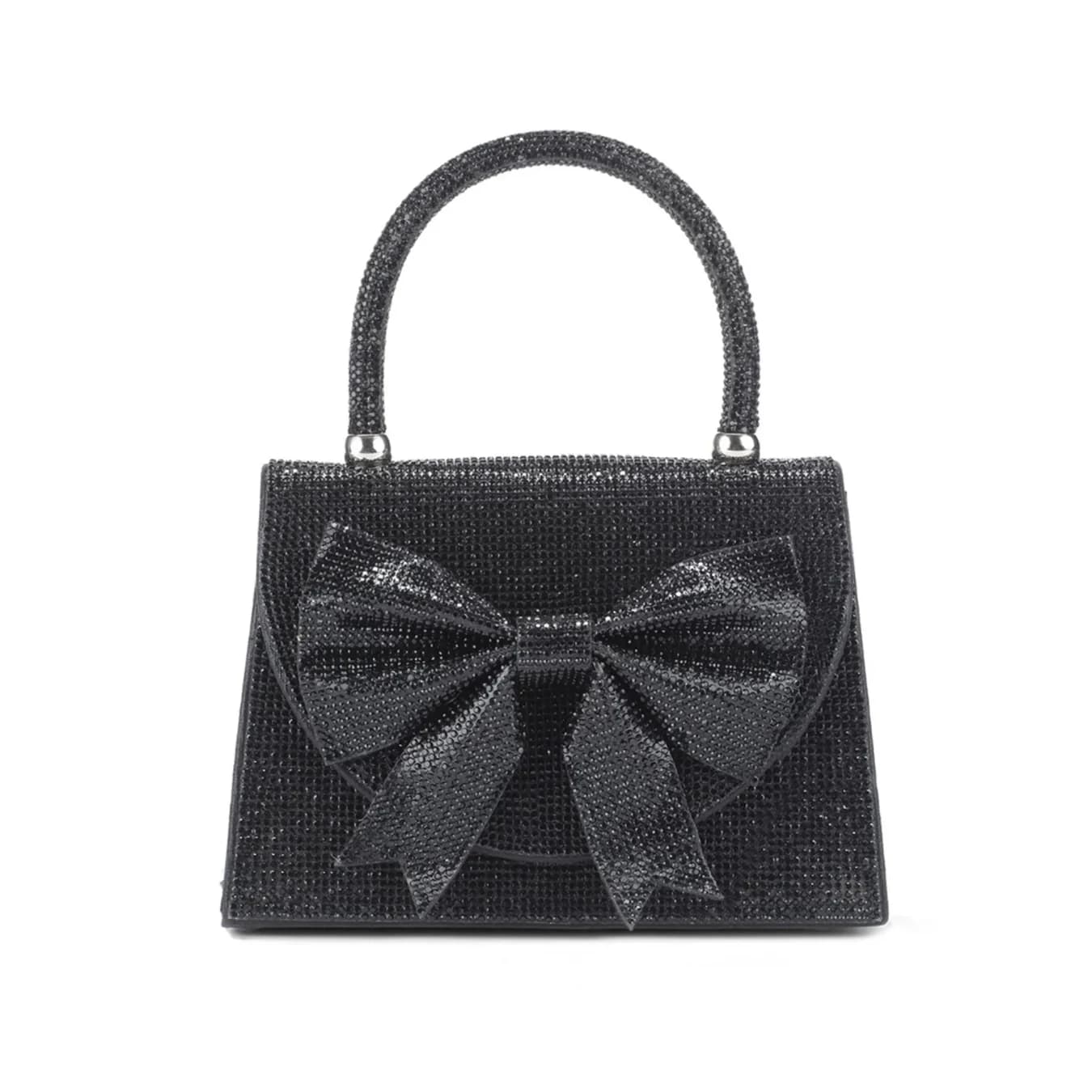 Women's Silver Casual Solid Leather Satchel Handbag