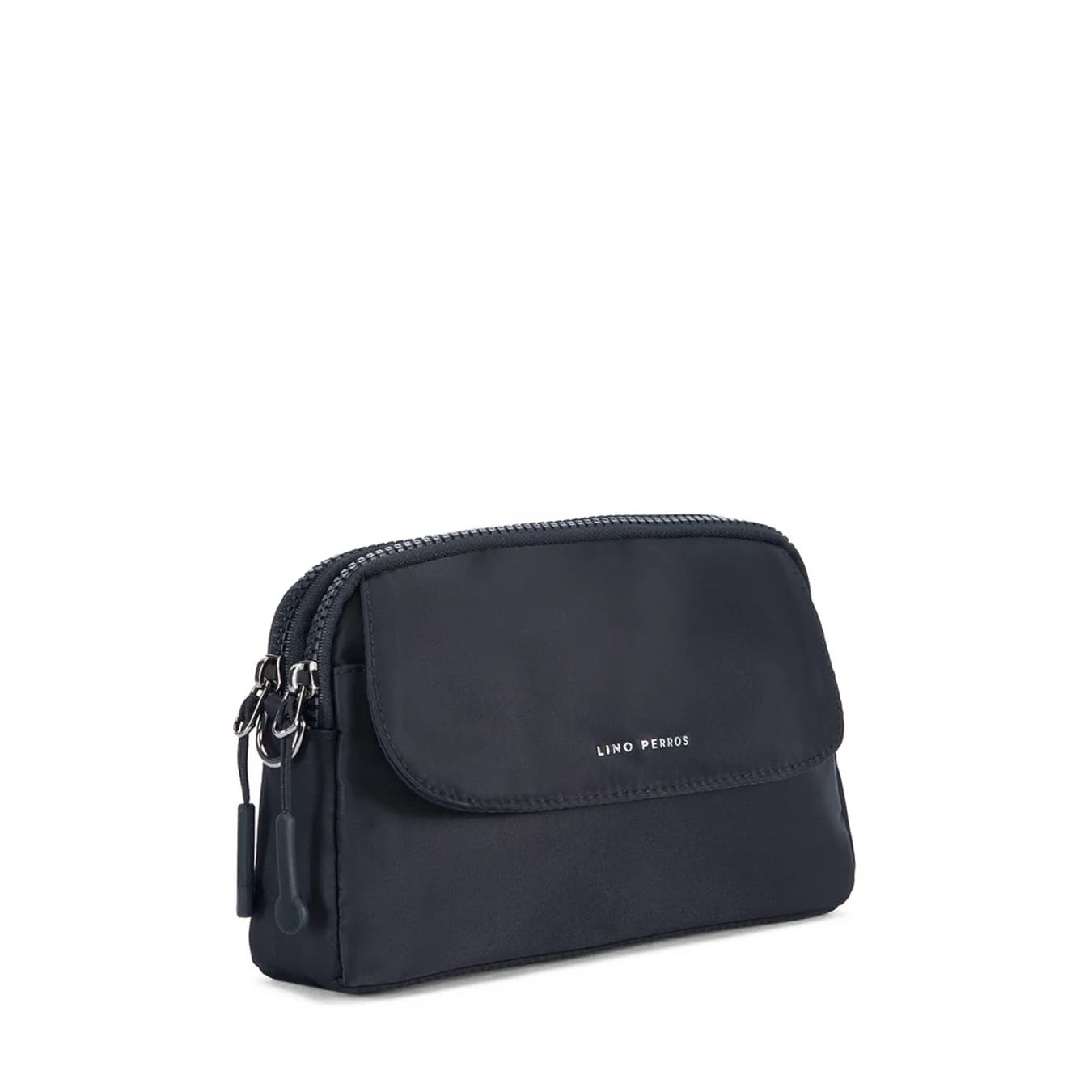 Women's Black Casual Solid Leather Sling Bag