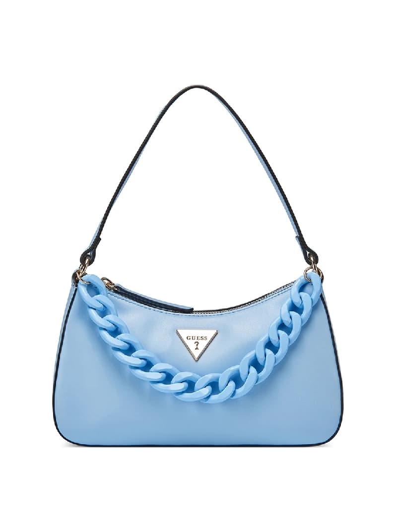 Women's Solid Pu Gabbi Mini Top Zip Shoulder Bag