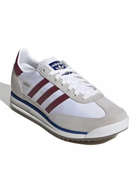 Men's White Casual Leather SL 72 Rs Sneakers