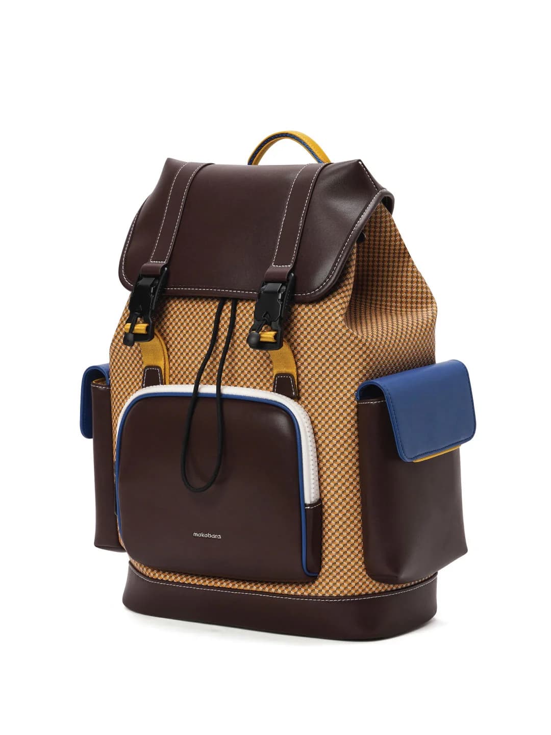 Unisex Brown The Teriyaki Backpack Casual Tofu - 19L