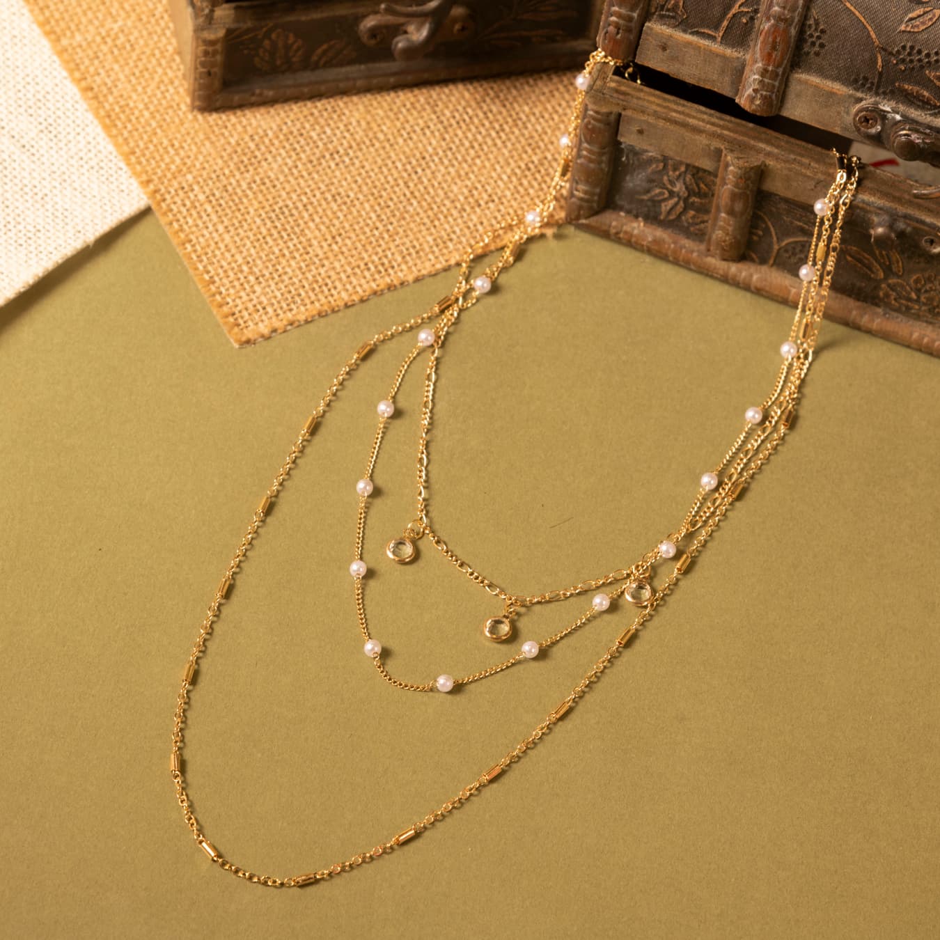 Women's Designer Multi Layered Necklace