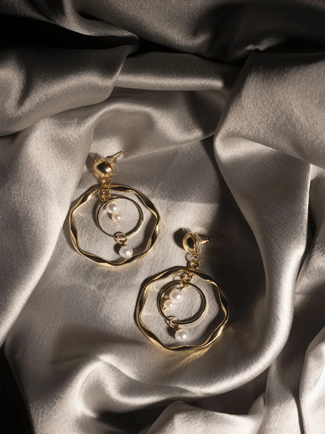 Women's Luxe Duo-Dome Stud Earrings