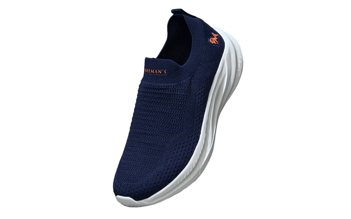 Men's Blue Casual Mesh Slip-Ons Sneakers