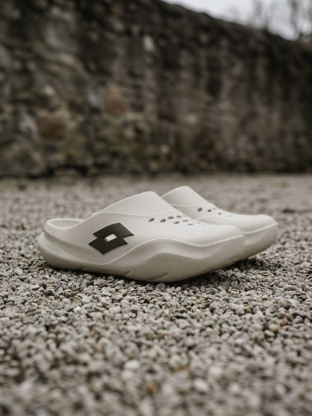 Men's Beige and Brown Casual EVA Recupero Block Clogs