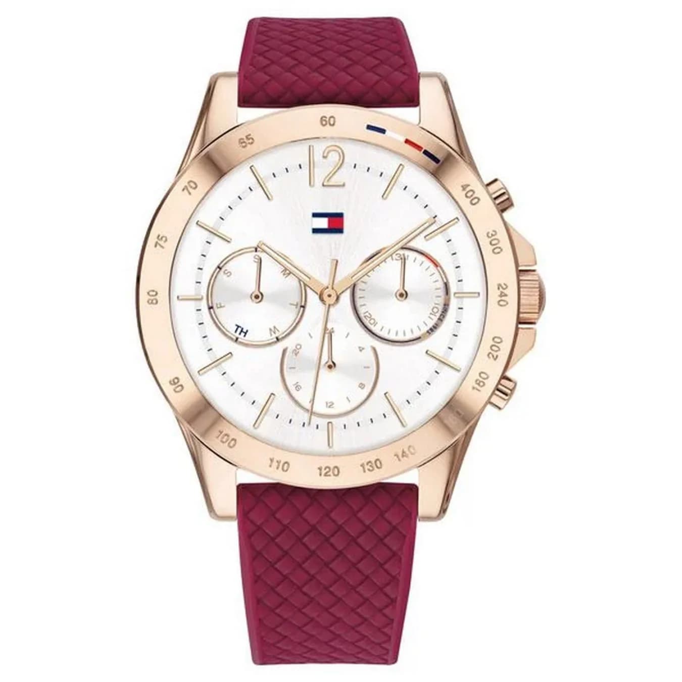 Women's White Quartz Analog Watch