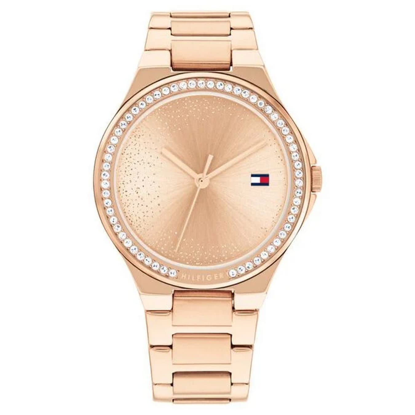 Women's Rose Gold Quartz Analog With Dial Stainless Steel Strap Watch