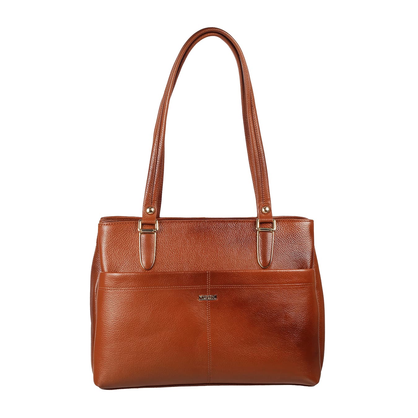 Women's Brown Casual Leather Handbag